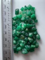 116.49ct Rough Emerald Lot from Swat – Natural Crystals (12mm, 8mm, 6mm) - Image 8