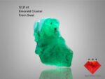 12.21 ct Swat Emerald Crystal – A Majestic Gem from Nature