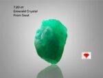 Majestic Green: The 7.20ct Emerald Crystal from Swat Valley
