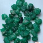 103.34ct Rough Emerald Lot: Natural Gemstone, Lapidary