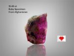 15.45ct Natural Ruby Specimen – Afghanistan | 13.83 x 12.18 x 8.85 mm