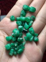 103.34ct Rough Emerald Lot: Natural Gemstone, Lapidary - Image 2
