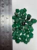 103.34ct Rough Emerald Lot: Natural Gemstone, Lapidary - Image 3