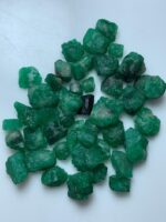 103.34ct Rough Emerald Lot: Natural Gemstone, Lapidary - Image 8