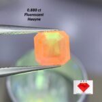 Most Rare 0.880 ct Green Hauyne from Badakhshan, Afghanistan