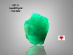 6.07ct Swat Emerald Crystal – A Compact Natural Gem with Striking Color