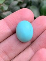 Afghan Turquoise Showcase: 14.94 ct Gem of Natural Beauty - Image 5