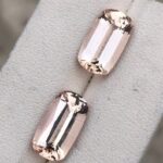 9.45 ct Katlang Topaz Pair: Cushion Cut Gemstone