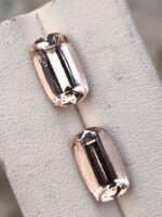 9.45 ct Katlang Topaz Pair: Cushion Cut Gemstone - Image 2