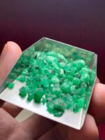 62.40ct Swat Emerald Rough Lot – Natural Untouched Crystals from Pakistan - Image 2