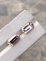 9.45 ct Katlang Topaz Pair: Cushion Cut Gemstone - Image 3