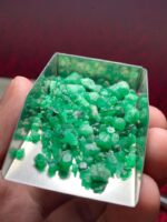 62.40ct Swat Emerald Rough Lot – Natural Untouched Crystals from Pakistan - Image 5