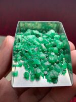 62.40ct Swat Emerald Rough Lot – Natural Untouched Crystals from Pakistan - Image 10