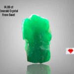 Majestic Swat Emerald: 14.86ct Crystal (17.31 x 10.61 x 10.76 mm)