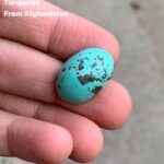 27.07ct Afghan Turquoise Cabochon: A Statement of Natural Beauty