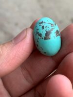 27.07ct Afghan Turquoise Cabochon: A Statement of Natural Beauty - Image 2