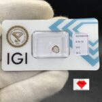 IGI Certified Diamond of 0.34 Carat