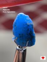 6.30 Carat Afghanite Crystal – Elegant Blue from Afghanistan