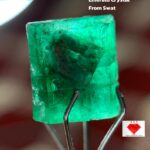 4.10 ct Swat Emerald Crystal – A Glimpse into Pakistan’s Green Legacy