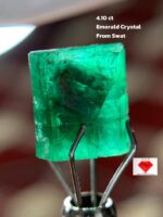 4.10 ct Swat Emerald Crystal – A Glimpse into Pakistan’s Green Legacy