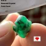 9.15 ct Emerald Crystal from Swat – A Majestic Green Gem