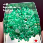 Compact Power: 46.30ct Swat Emerald Rough Lot for Faceting & Fast-Moving Sales