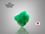 7.41ct Swat Emerald Crystal: A Natural Masterpiece in Pristine Form