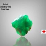 7.41ct Swat Emerald Crystal: A Natural Masterpiece in Pristine Form