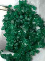 86.90ct Swat Emerald Rough Lot (7x6x6mm): Fine-Grade Natural Crystals for Cutting or Collection - Image 2