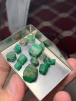 Swat Valley’s Hidden Gem: A 55.87 ct Rough Emerald Lot - Image 13