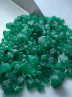 86.90ct Swat Emerald Rough Lot (7x6x6mm): Fine-Grade Natural Crystals for Cutting or Collection - Image 3