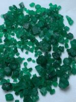 86.90ct Swat Emerald Rough Lot (7x6x6mm): Fine-Grade Natural Crystals for Cutting or Collection - Image 5