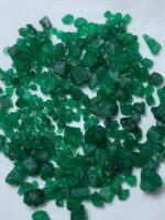 86.90ct Swat Emerald Rough Lot (7x6x6mm): Fine-Grade Natural Crystals for Cutting or Collection - Image 6