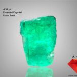 4.34ct Swat Emerald Crystal – A Compact Gem of Vivid Green