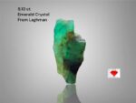Exceptional 5.10ct Emerald Crystal from Laghman, Afghanistan