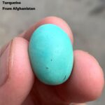 13.66 ct Afghan Turquoise Cabochon – A Timeless Natural Gem