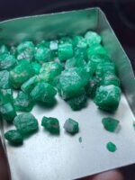 71.55ct Swat Emerald Rough Lot – Bold Natural Crystals in 11x9x9 mm Size - Image 3