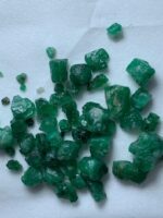 71.55ct Swat Emerald Rough Lot – Bold Natural Crystals in 11x9x9 mm Size - Image 6