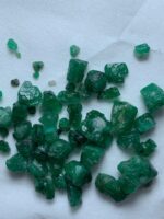 71.55ct Swat Emerald Rough Lot – Bold Natural Crystals in 11x9x9 mm Size - Image 7