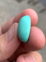 13.66 ct Afghan Turquoise Cabochon – A Timeless Natural Gem - Image 10