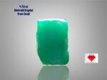 4.70ct Swat Emerald Crystal: Vibrant Green Gemstone with Strong Natural Form
