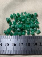 55.90 ct Emerald Rough Lot Swat – Solid Crystals with Natural Depth - Image 10