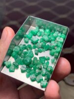 55.90 ct Emerald Rough Lot Swat – Solid Crystals with Natural Depth - Image 3