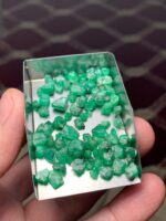 55.90 ct Emerald Rough Lot Swat – Solid Crystals with Natural Depth - Image 5