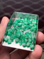 55.90 ct Emerald Rough Lot Swat – Solid Crystals with Natural Depth - Image 7