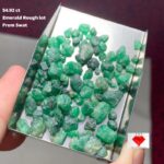 54.92ct Swat Emerald Rough Lot – Natural Beauty in Rare Dimensions (9.17x7.09x4.10mm)