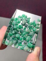 54.92ct Swat Emerald Rough Lot – Natural Beauty in Rare Dimensions (9.17x7.09x4.10mm) - Image 2