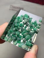 54.92ct Swat Emerald Rough Lot – Natural Beauty in Rare Dimensions (9.17x7.09x4.10mm) - Image 3