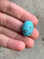 26.50ct Afghan Turquoise Cabochon: Oval Gemstone - Image 7