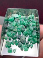 54.92ct Swat Emerald Rough Lot – Natural Beauty in Rare Dimensions (9.17x7.09x4.10mm) - Image 10